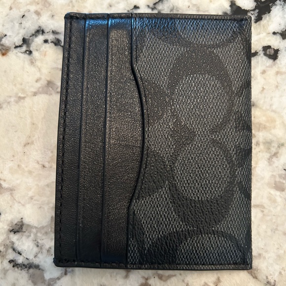 Black Coach Cardholder - Picture 3 of 3